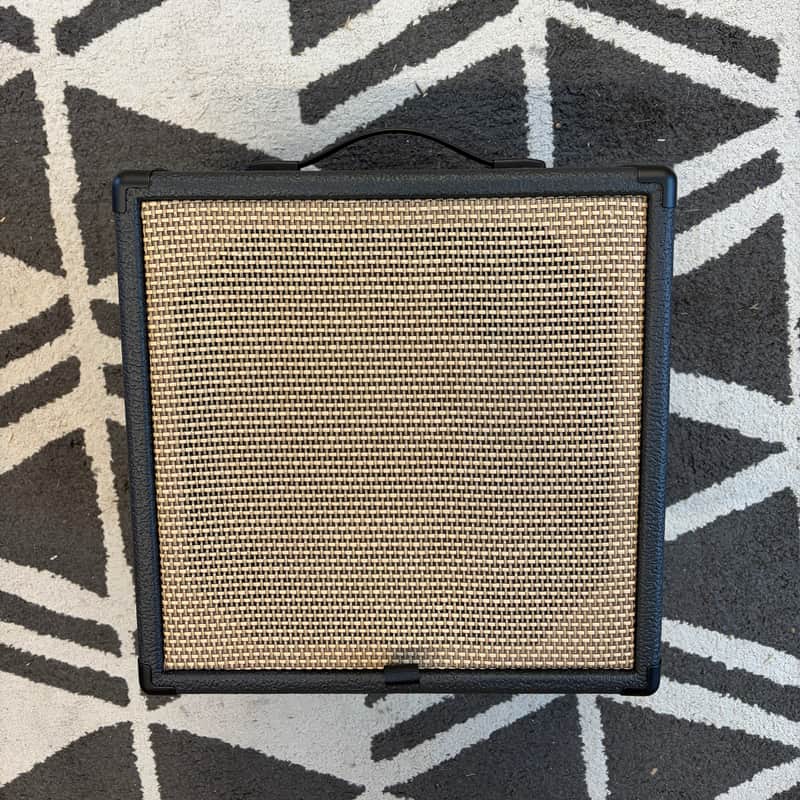 Handmade 112 Cabinet Empty Black Tolex/Bamboo Grill image 1