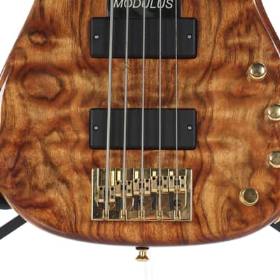 2004 Modulus Quantum Q 5 String Bass Chechen Top image 6