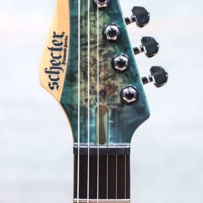 Schecter Reaper-6 Satin Sky Burst Custom Hardtail Bridge Electric Guitar image 8