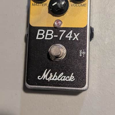 Mr. Black BB-74x Distortion 2010s - Black/Gold image 1