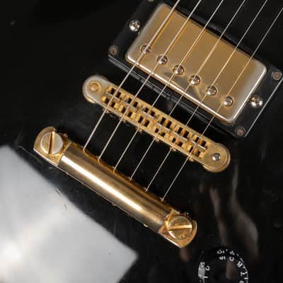 1989 Gibson Les Paul Custom - Ebony | USA Vintage Post Norlin Good Wood Era Bill Lawrence Humbucker HB-R/HB-L Humbucker Pickups Gold Hardware | Case image 20