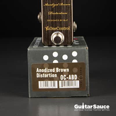 One Control Anodized Brown Distortion OC-ABD Used (cod.EFF_00348) image 4