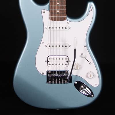 Squier Affinity Stratocaster Junior HSS, Laurel FB, Ice Blue Metallic image 1