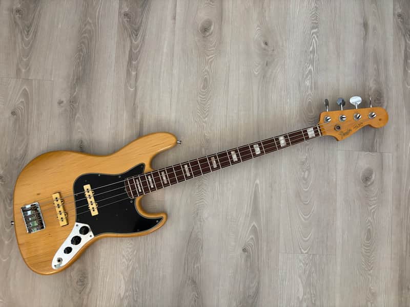 1966 Fender Jazz bass neck w/original lollipop tuners image 1