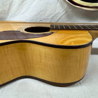 Sigma Guitars STB-ME Acoustic-Electric Bass with Case - MIK Made In Korea 1992 - Natural image 15