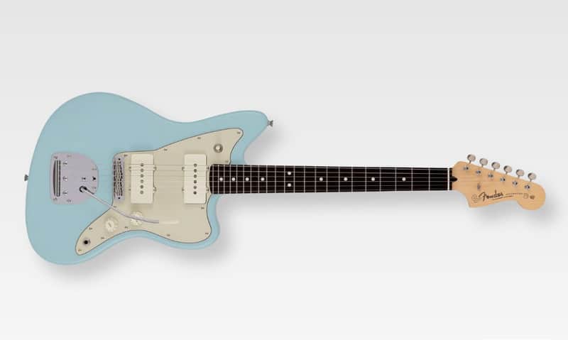 Fender MIJ Junior Collection Jazzmaster 2021 - Present - Satin Daphne Blue image 1