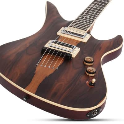 Schecter Avenger Exotic Ziricote Natural Mate image 2