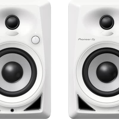 Pioneer DM-40-W 4" Compact Active Studio Monitors (Pair)