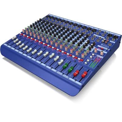 Midas DM16 16 Input Analog Live and Studio Mixer with Microphone Preamplifier image 3