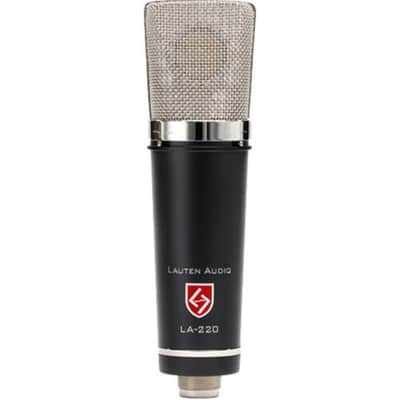Lauten Audio Black Series LA-220 V2 Two-Tone FET Studio Condenser Microphone image 1