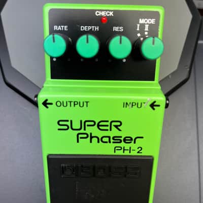 Boss PH-2 Super Phaser (Silver or Black Label) 1988 - 2000 - Green image 1
