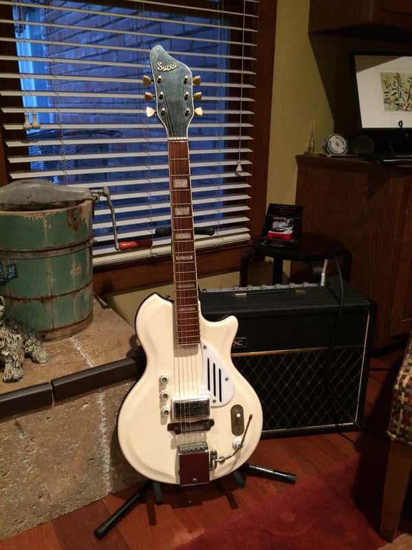 Supro White Holiday 1964 image 1
