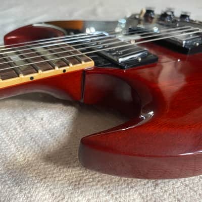 2008 Gibson SG '61 Reissue w/OEM Soft Case - Heritage Cherry image 11