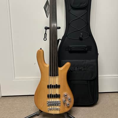 Warwick Rockbass Streamer NT I 5 String Fretless Bass Guitar 2025 - Natural Transparent High Polish image 1