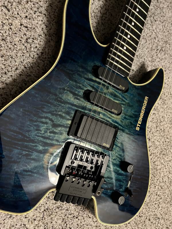Steinberger GM-4TA - Blue Burst | Reverb
