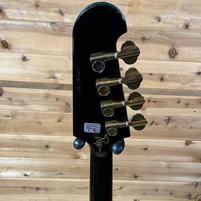 Epiphone Rex Brown Thunderbird Electric Bass Guitar - Ebony image 6
