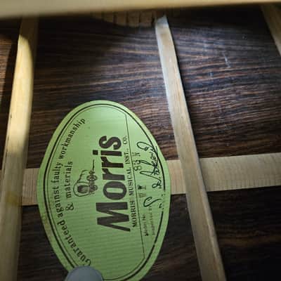 Morris WF83N, made in Japan w/ Original Case, Vintage & Rare image 17