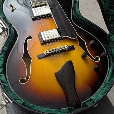 Eastman AR-603CED-15 Archtop Elec. w/case, setup, & shipping image 1
