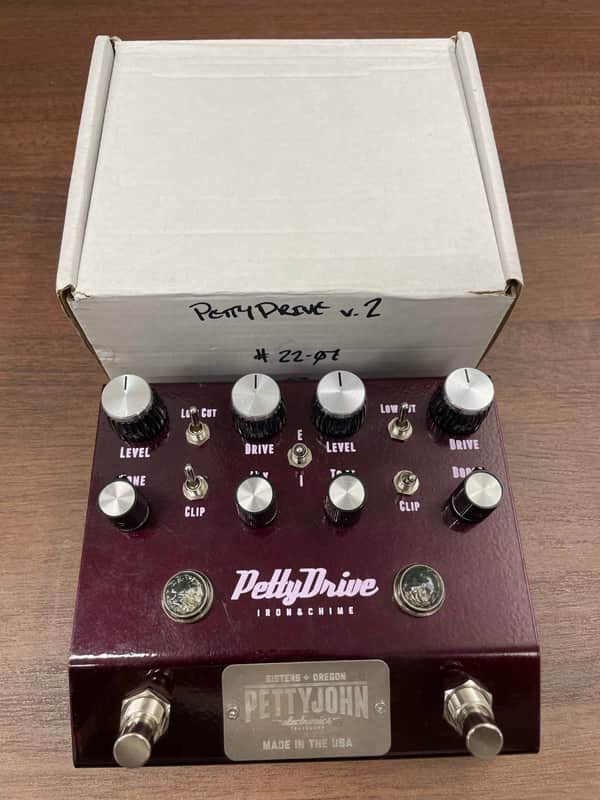 Pettyjohn Electronics PettyDrive V2 Iron and Chime Dual Drive Pedal image 1