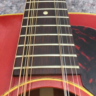 Gibson B25-12 1963 - Cherry Sunburst - Super! image 13