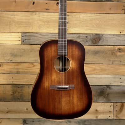 Martin  D-15M StreetMaster Left-Handed Acoustic Guitar Mahogany Burst w/ Gigbag image 4