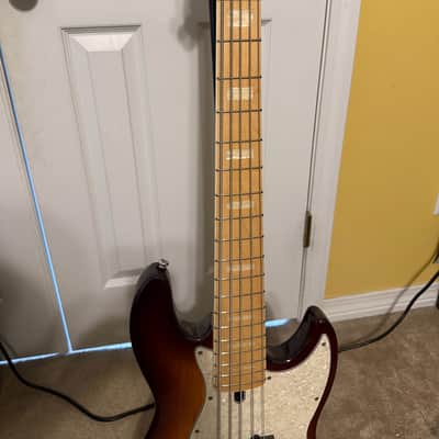 Sire 2nd Generation Marcus Miller V7 Vintage Swamp Ash 5-String Maple Fingerboard - Tobacco Sunburst image 7