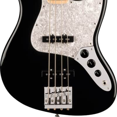 Fender U.S.A. Geddy Lee Jazz Bass. Maple FB, Black image 1