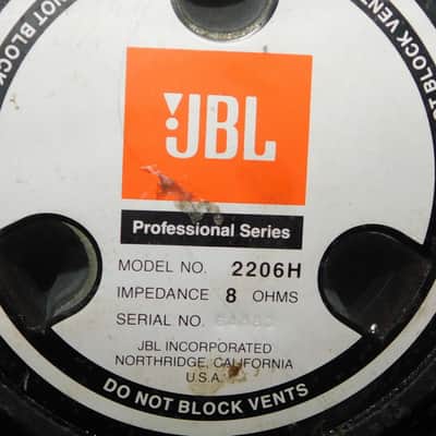 JBL 2206H 12″ 8 Ohm Low Frequency Transducer image 5