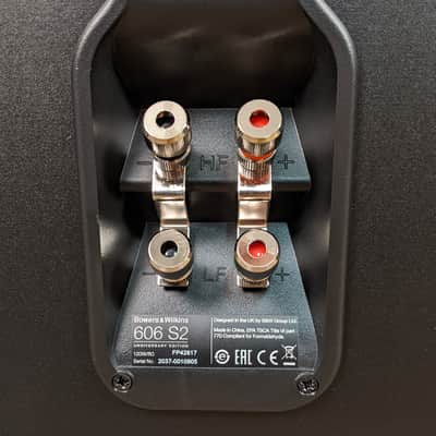 B&W Bowers And Wilkins 606 S2 Anniversary Ed. Speakers - Black - Open Box image 8