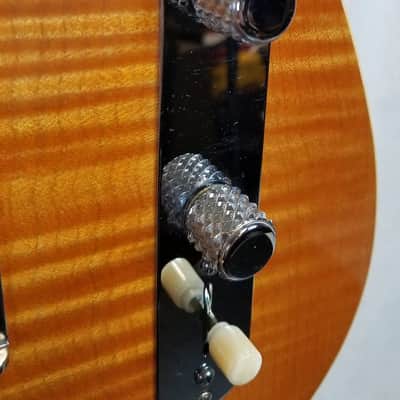 Willow Glen Guitars, MB TigerEye I, Custom Made in California,Curly Hard Maple Top, Chambered 1-Piece Khaya Body, 7lbs 13.8ozs, w/HSC 2013 image 10