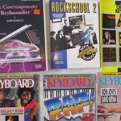 Keyboard Magazine Back Issues and Songbooks 1980's image 2