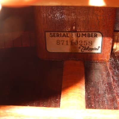 HAND MADE - TAKAMINE No10 1987 - TERRIFIC KOHNO STYLE CLASSICAL CONCERT GUITAR image 9