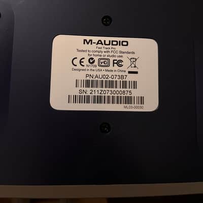 M-Audio Fast Track Pro USB Audio / MIDI Interface image 1