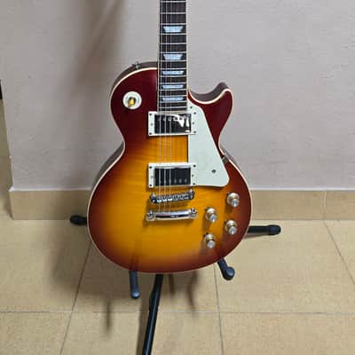 Epiphone Les Paul 60's Inspired By Gibson Custom 2025 - Wahsed Cherry Burst image 21