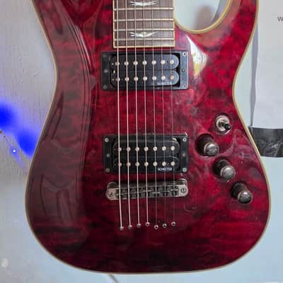 Schecter Omen Extreme-7 2010 - Present - Black Cherry image 2
