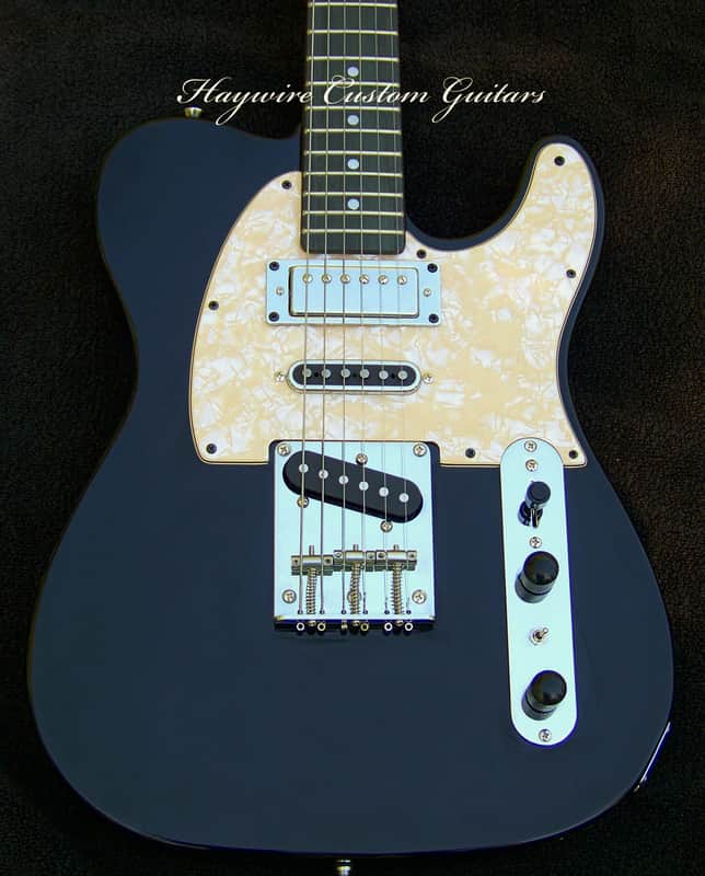 2025 Mahogany Brent Mason Style Nashville Telecaster-7-Way+Humbucker, Strat and Tele Pickups+ Frets Leveled + Maple/Ebony 12" Radius Neck+ Matching Headstock & Vintage Pearl Guard + Grover 406c Locking Tuners and Full Setup Included! image 1