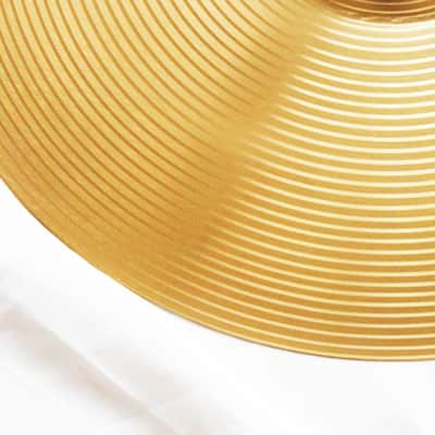 10"Splash Cymbal Golden Practice Drum Cymbal for Drum Set image 3