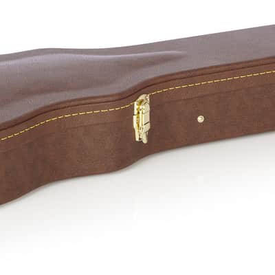 Gator Les Paul Guitar Deluxe Wood Case, Brown GW-LP-BROWN image 4