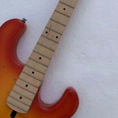 Dean Cherry Burst 4 String Bass Body and Neck image 10