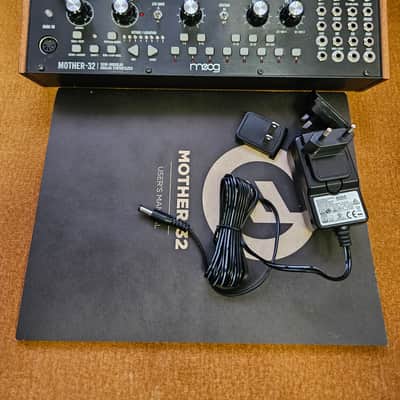 Moog Mother-32 Tabletop / Eurorack Semi-Modular Synthesizer 2015 - Present - Black image 1