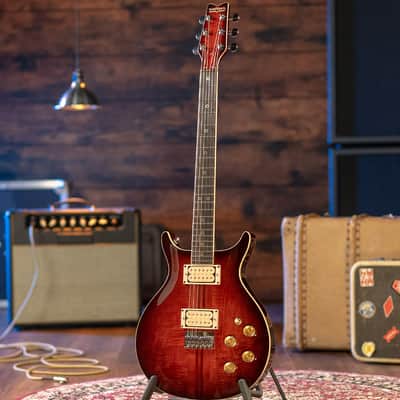 Washburn WING SERIES AMERICAN HAWK ’78 VINTAGE SUNBURST w/Case (B Stock) image 3
