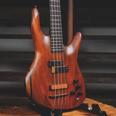 1991 Carl Thompson Custom 4 String Bass Guitar w/ OGB - Used image 3