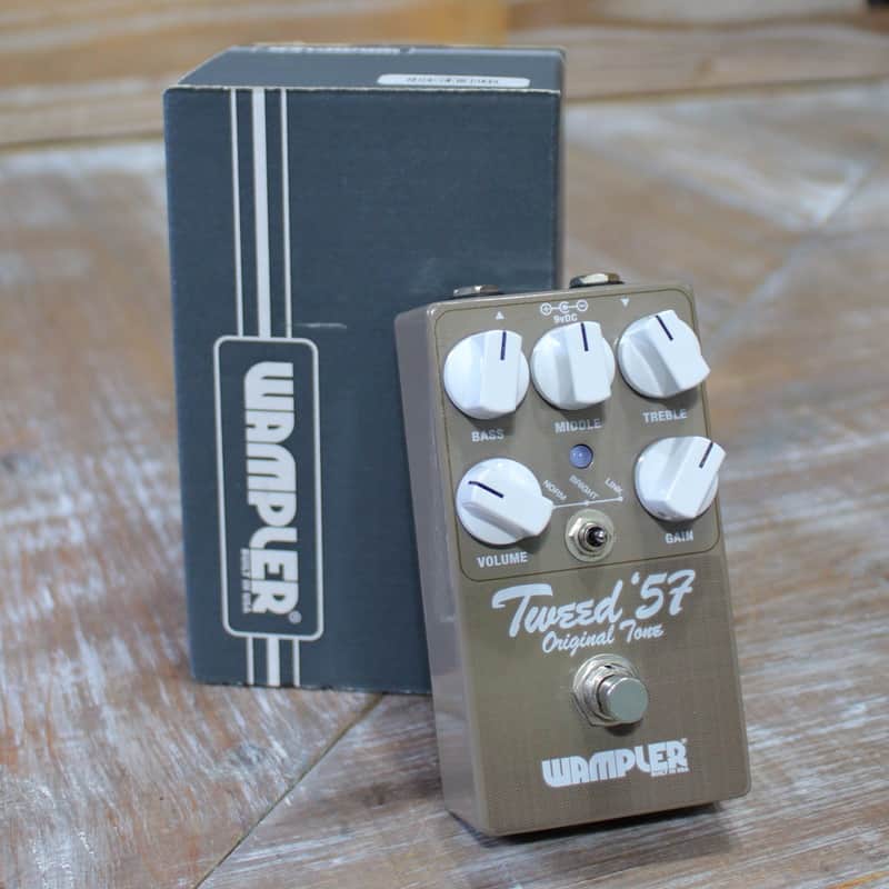 Used Wampler Tweed '57 Overdrive Effect Pedal with Box image 1