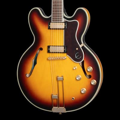 Epiphone Sheraton (Frequensator) in Vintage Sunburst W/ Gig Bag image 2