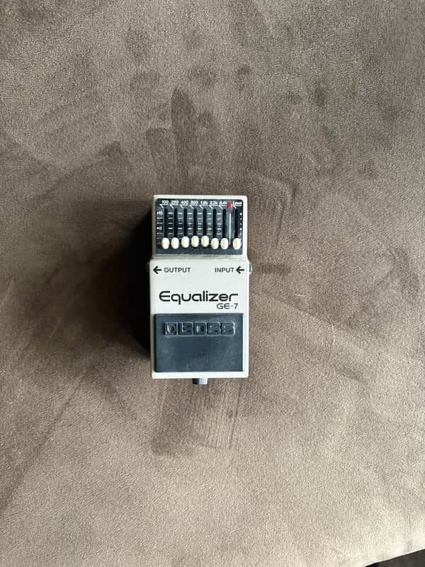 Boss GE-7 Equalizer (Black or Silver Label) 1997 - Present - Grey