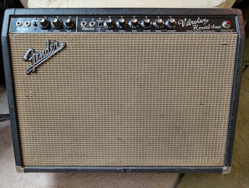 1965 Fender Vibrolux Reverb amp, 2x10's, recently serviced image 1
