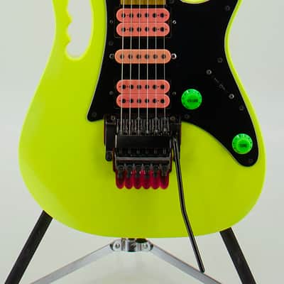 Used Ibanez JEM777 Desert Sun Yellow Electric Guitar – Very Good Condition image 2