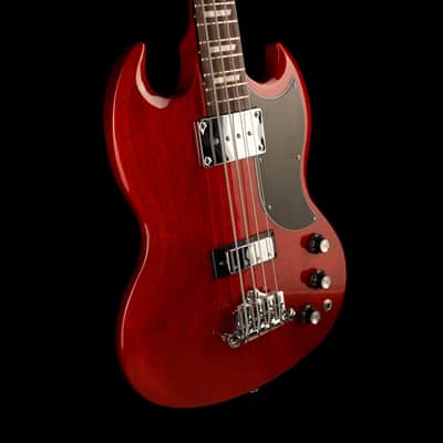 Gibson SG Standard Bass Heritage Cherry with Case - Serial # 203450005 - Demo image 6