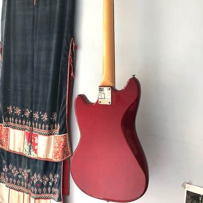 🎻K-on! guitar 🎻Brand New 中野梓 輕音少女 NAKANO AZUSA K on けいおん 結他Official Jazz master Cobain Anime guitar。Cosplay Houkago Tea Time HTT ‘69 Reissue Mustang in Candy Apple Red Fender Japan 秋山澪。🪴🌸👱🏻♀️🌟 image 7