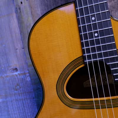 Gitane D-500 Gran Bouche Professional Gypsy Jazz Manouche Guitar - High Gloss Natural w/ Aging Top Toner w/ Deluxe Gig Bag image 9